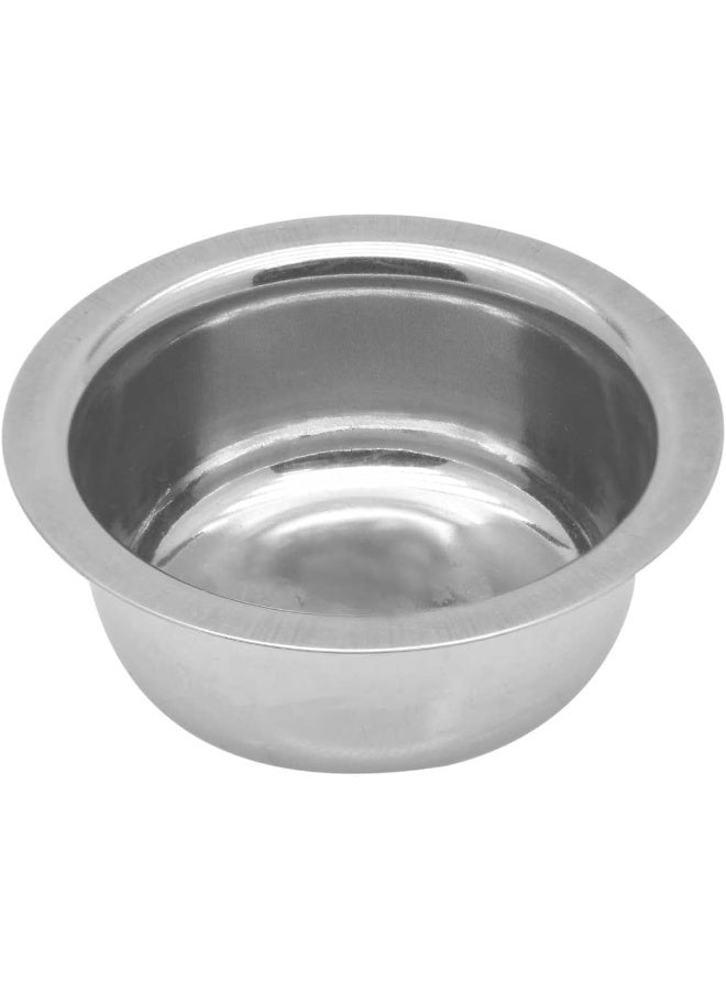 Raj Stainless Steel Serving Bowl 8 cm, PV0004, Serving Bowl, Dessert Bowl, Salad Bowl, Side Bowl Silver 8cm - Image 3