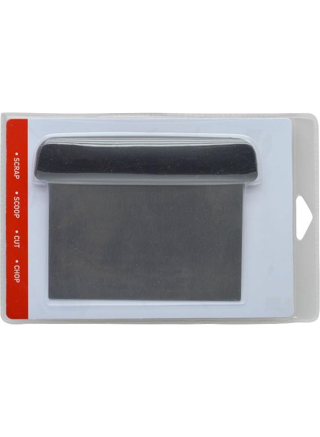 Raj Dough Scraper Silver/Black 12x10cm - Image 3