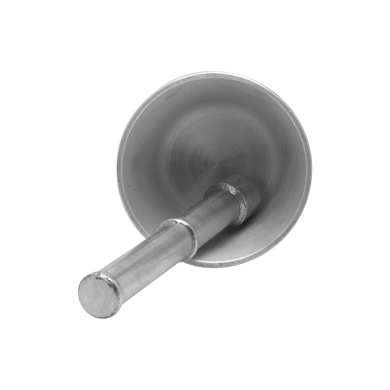 Raj Aluminium Mortar With Stand, Silver, RAM003, Garlic Crusher, Manual Spices Grinder, Chutney Maker, Ideal for Ginger, Garlic, Herbs Grinder Silver