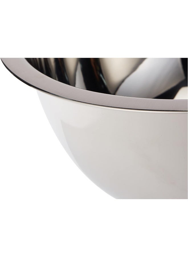راج وعاء المزج المصنوع من الاالستانلس ستيل فضي 32سم - Image 3