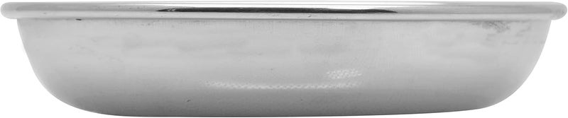 Raj Stainless Steel Side Plate, 12.5 cm, RHP007, Rice Plate, Dessert Plate, Serving Plate, Salad Plate Silver 15cm - Image 4