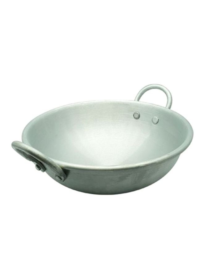 RAJ Aluminum Cooking Pot Silver 