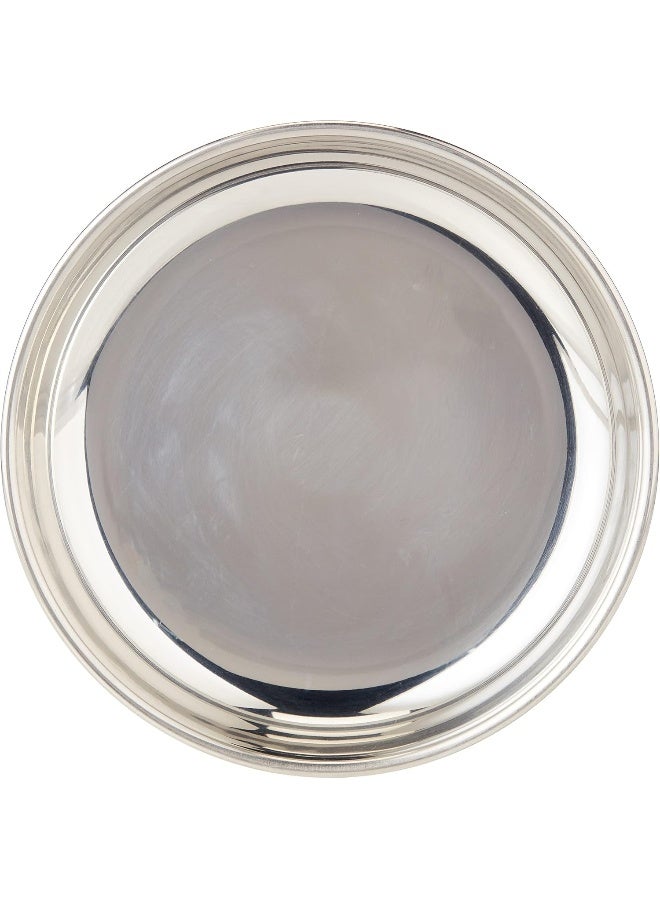 RAJ STAINLESS STEEL SIDE PLATE Silver 17cm - Image 1