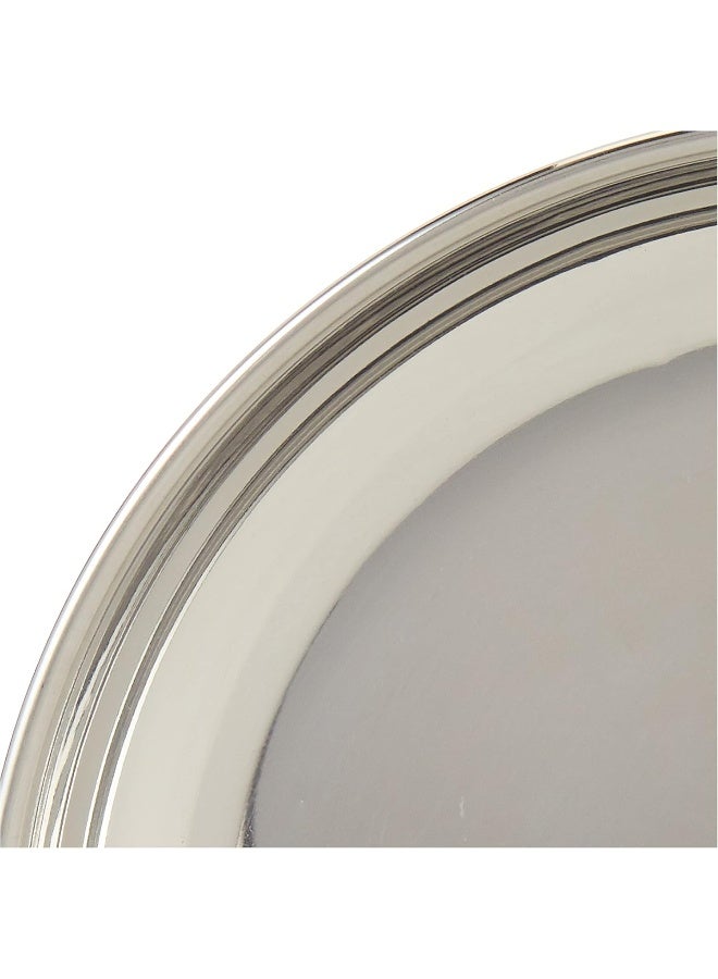 RAJ Stainless Steel Side Plate Silver 21cm - Image 4