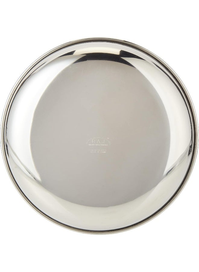 RAJ Stainless Steel Side Plate Silver 21cm - Image 3