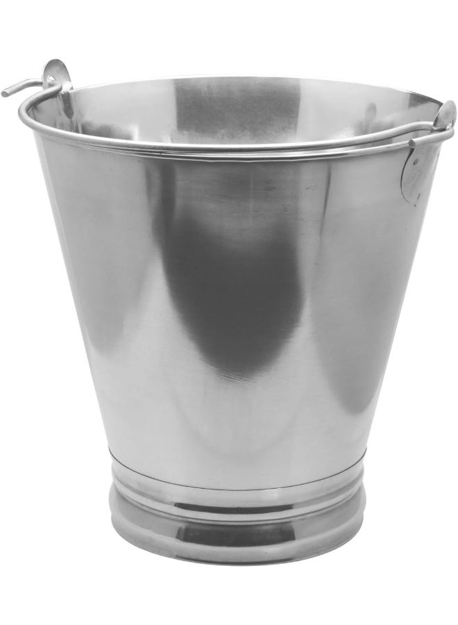 راج دلو إستانلس ستيل فضي 8لترات - Image 4