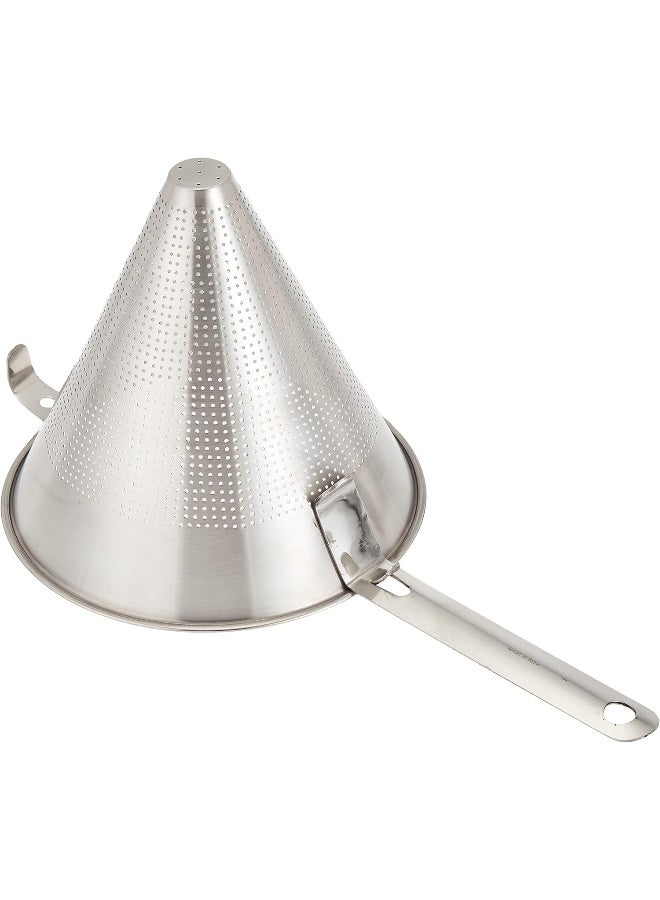 راج مصفاة مخروطية الشكل من الستانلس ستيل فضي 23x23سم - Image 3