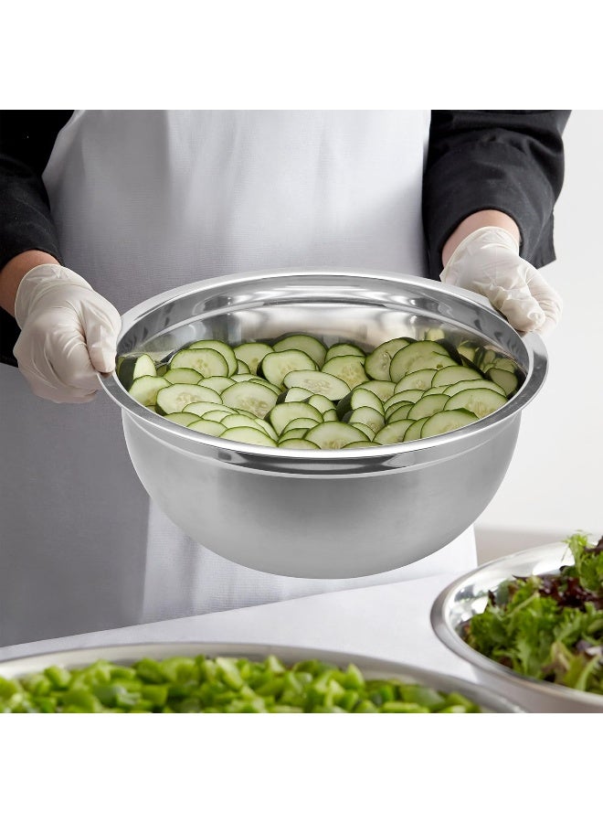 RAJ STAINLESS STEEL GERMAN MIXING BOWL, 35 CM - Image 5