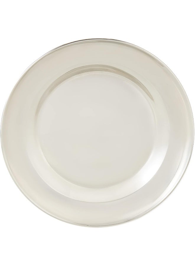 راج صحن حساء مصنوع من الستانلس ستيل فضي 28سم - Image 1