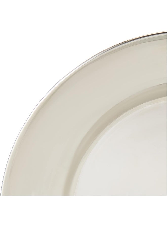 راج صحن حساء مصنوع من الستانلس ستيل فضي 28سم - Image 4