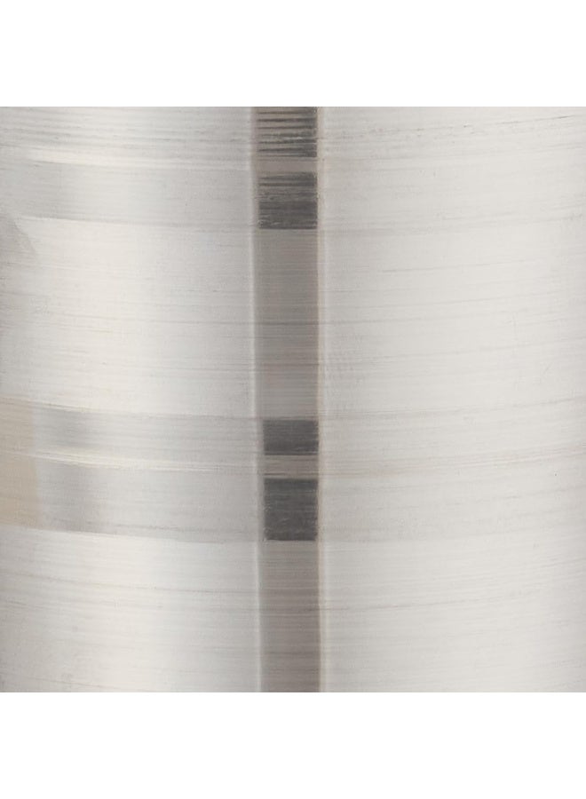 Raj Stainless Steel Beaded Coffee Glass Silver 8x12cm - Image 3