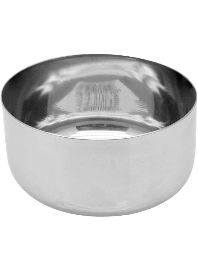 RAJ Small RIMLESS STAINLESS STEEL BOWL, 5 CM - V0003 Silver 5x2.5cm - Image 1