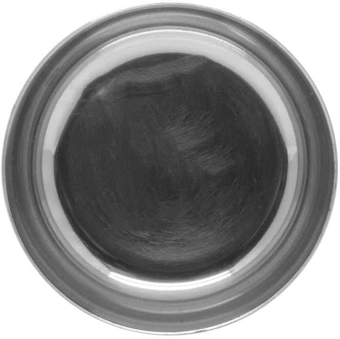 راج وعاء من الفولاذ من دون حافة فضي 5.5x2.5سم - Image 3