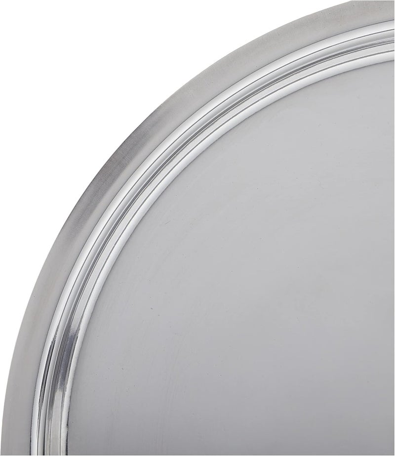 RAJ STAINLESS STEEL DINNER PLATE, 25 CM, SILVER Silver - Image 4
