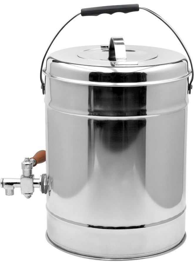 فينود غلاية كبيرة للشاى من الستانلس ستيل فضي 27x26x35سم - Image 1