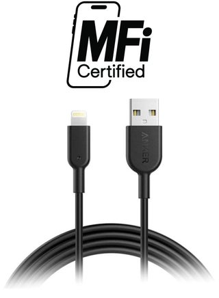 Powerline II Lightning Cable (6ft), Probably The World's Most Durable Cable, MFi Certified for iPhone 14/14 Plus/14 Pro/14 Pro Max/13/12/11/X/8/8 Plus/7/7 Plus/6/6 Plus Series Black - pnsku/N21029983A/45/_/1738232924/fb45b30d-227e-421c-988d-39875e010a18