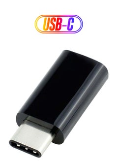 Micro USB To Type C Adapter Black