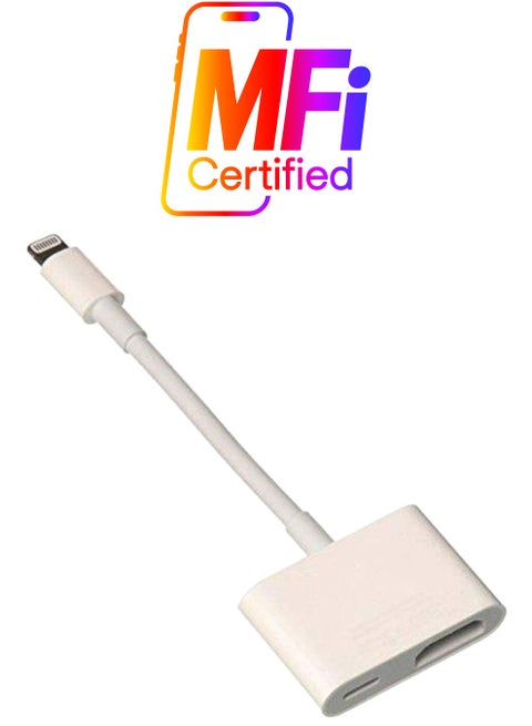 Digital AV To Lightning Adapter White