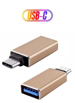 Type-C To Type-C USB OTG Adapter Gold/Black - pnsku/N21032051A/45/_/1738266584/b44f462e-81a1-46cd-93f0-517ddd9489a5