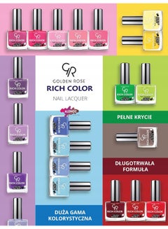 Golden Rose Rich Color Nail Lacquer No: 1  - Image 3