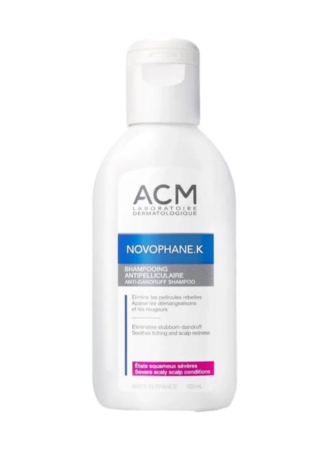 Novophane K Anti-Dandruff Shampoo, 125ml – Anti-Flake Shampoo for Scalp Health 125ml