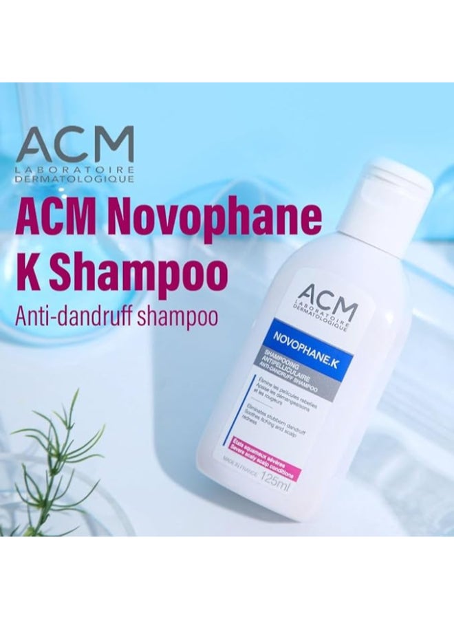 Novophane K Anti-Dandruff Shampoo, 125ml – Anti-Flake Shampoo for Scalp Health 125ml