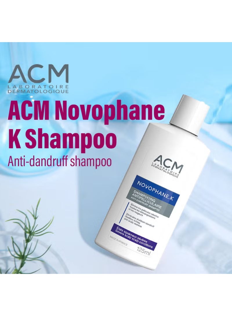 Novophane K Anti-Dandruff Shampoo, 125ml – Anti-Flake Shampoo for Scalp Health 125ml