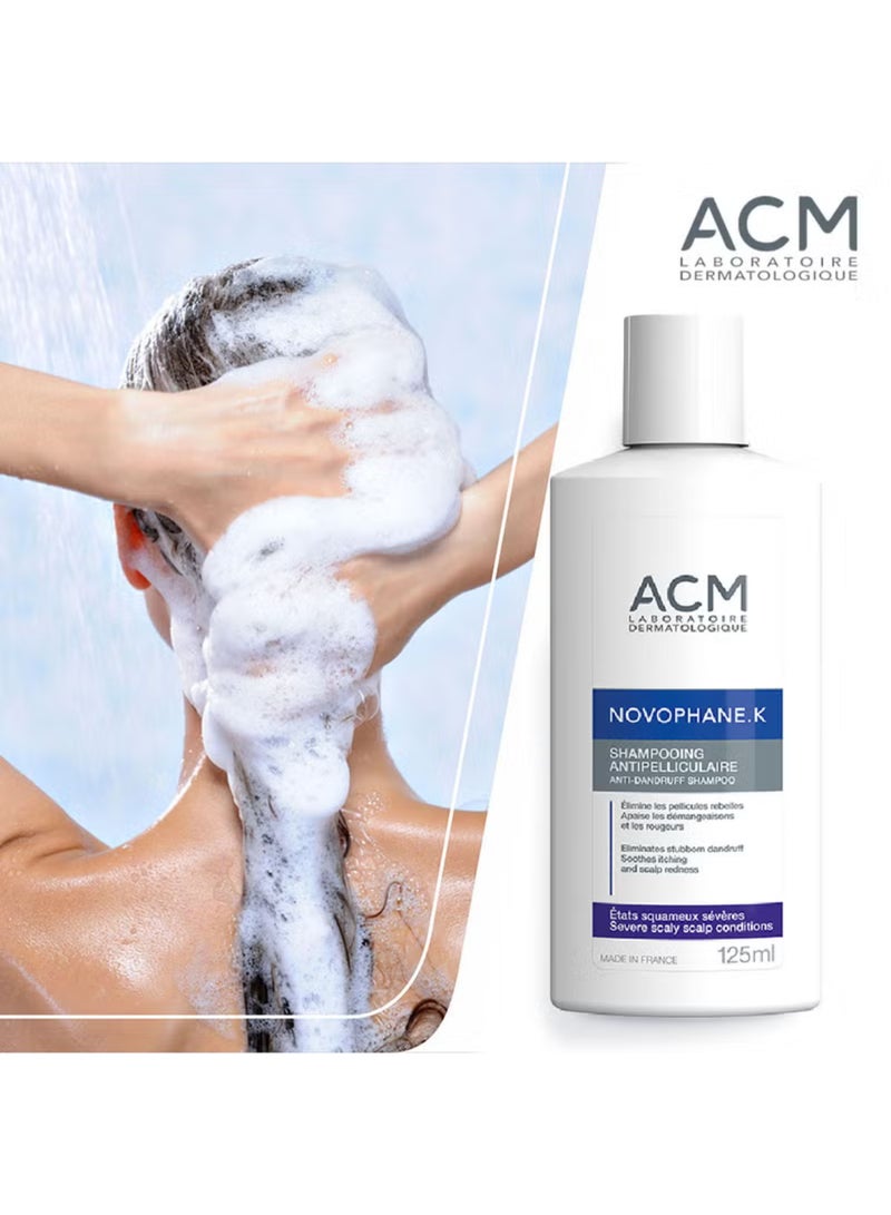 Novophane K Anti-Dandruff Shampoo, 125ml – Anti-Flake Shampoo for Scalp Health 125ml