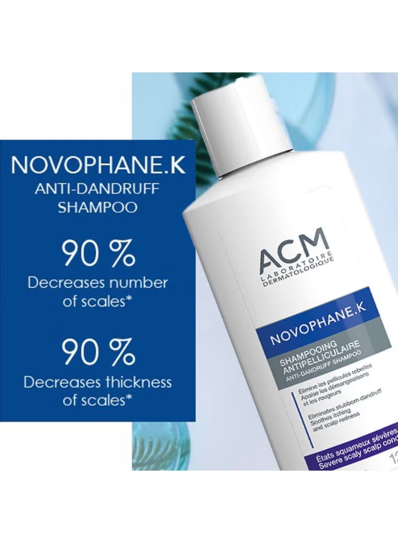 Novophane K Anti-Dandruff Shampoo, 125ml – Anti-Flake Shampoo for Scalp Health 125ml