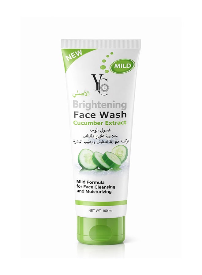 Brightenging  Face Wash Cucumber Extract 100ml