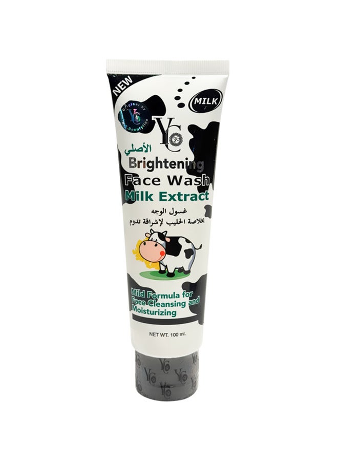 واي سي غسول لتبييض الوجه بخلاصة الحليب 100ملليلتر - Image 1