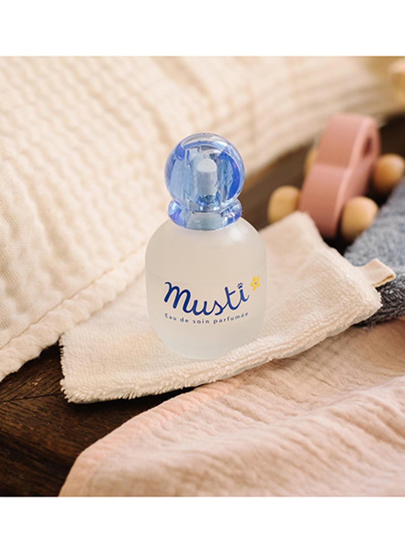 Mustela - Musti Eau de Soin Parfumee 50mL - Alcohol-Free Fragrance for Babies, with Chamomile & Honey Notes - Image 1