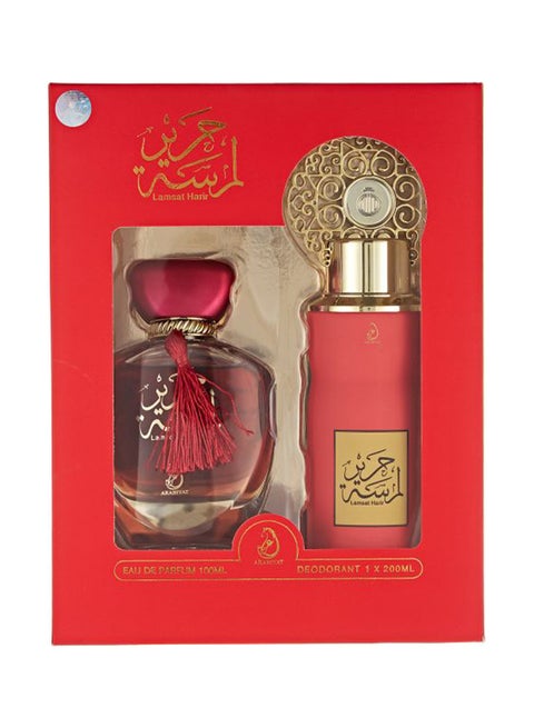 طقم هدايا لمسات حرير (1 x EDP 100ml, 1 x Perfumed Body Spray 200ml)