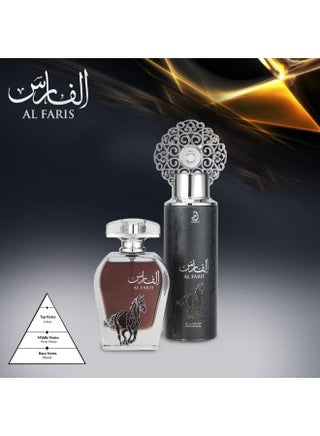 طقم هدايا الفارس (1 x EDP 100 ml, 1 x Perfume Spray 200ml) - view 5