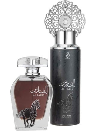 طقم هدايا الفارس (1 x EDP 100 ml, 1 x Perfume Spray 200ml) - view 4