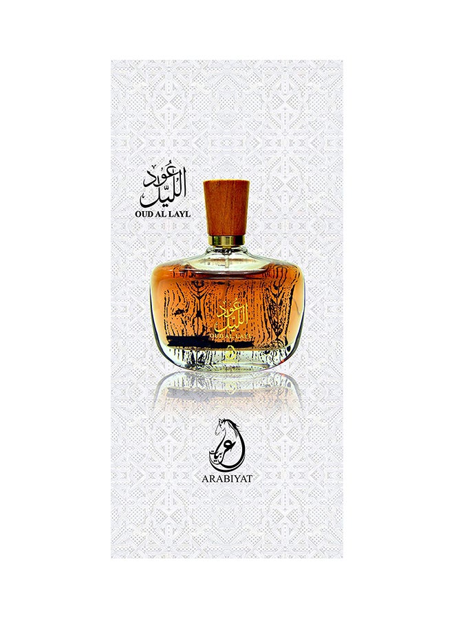 ARABIYAT Oud Al Layl Gift Set (1 x EDP 100ml, 1 x Perfumed Body Spray 200ml) image 4