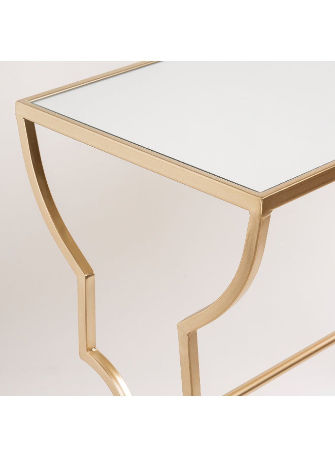 Homez - Side Table Set Of 3 Metal Gold - Image 1