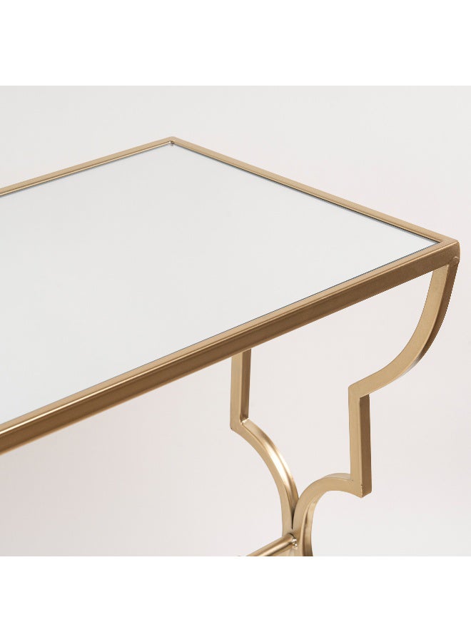 Homez - Side Table Set Of 3 Metal Gold - Image 1