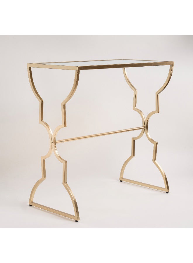 Homez - Side Table Set Of 3 Metal Gold - Image 1