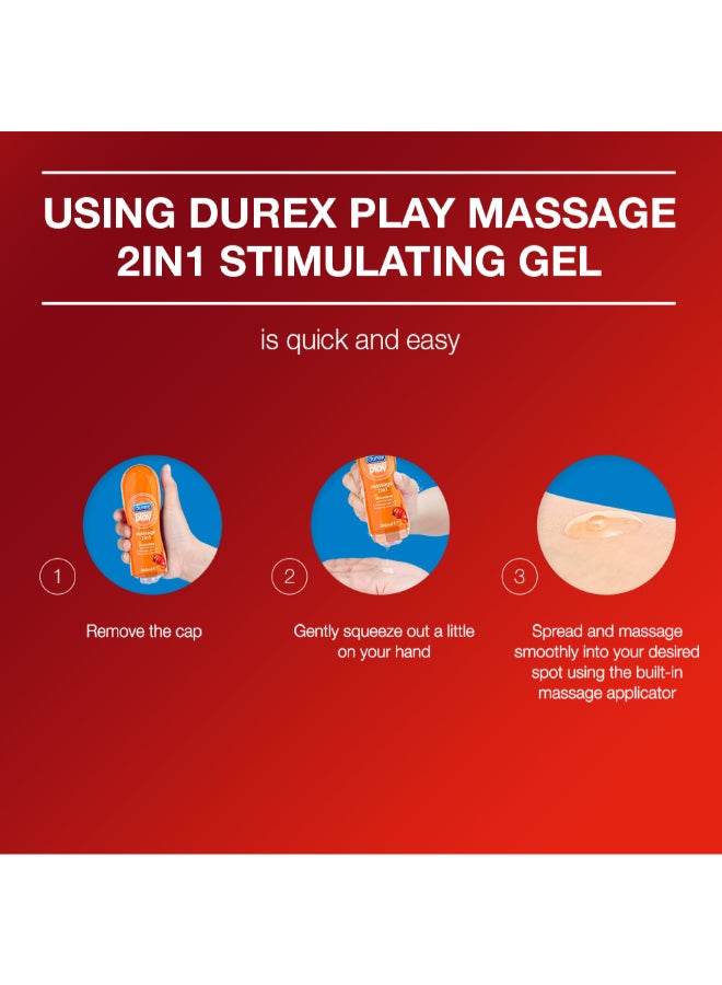Durex Play Massage 2 In 1 GUARANA Stimulating - Image 4