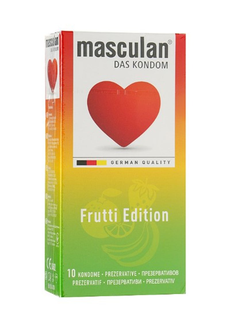 masculan 10-Piece Masculan Special Ed Fruits Condom 