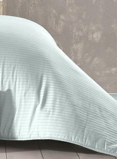 ريغال إن هاوس طقم لحاف بتصميم مخطط مكون من 6 قطع قطن أزرق  - Image 5