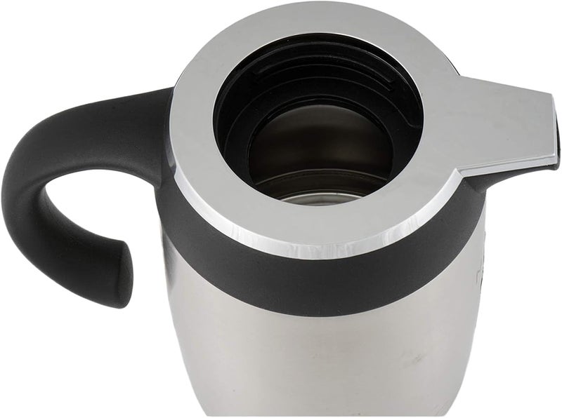 نيسان قارورة فخمة من الستانلس ستيل من ريجال أسود/ فضي - Image 3