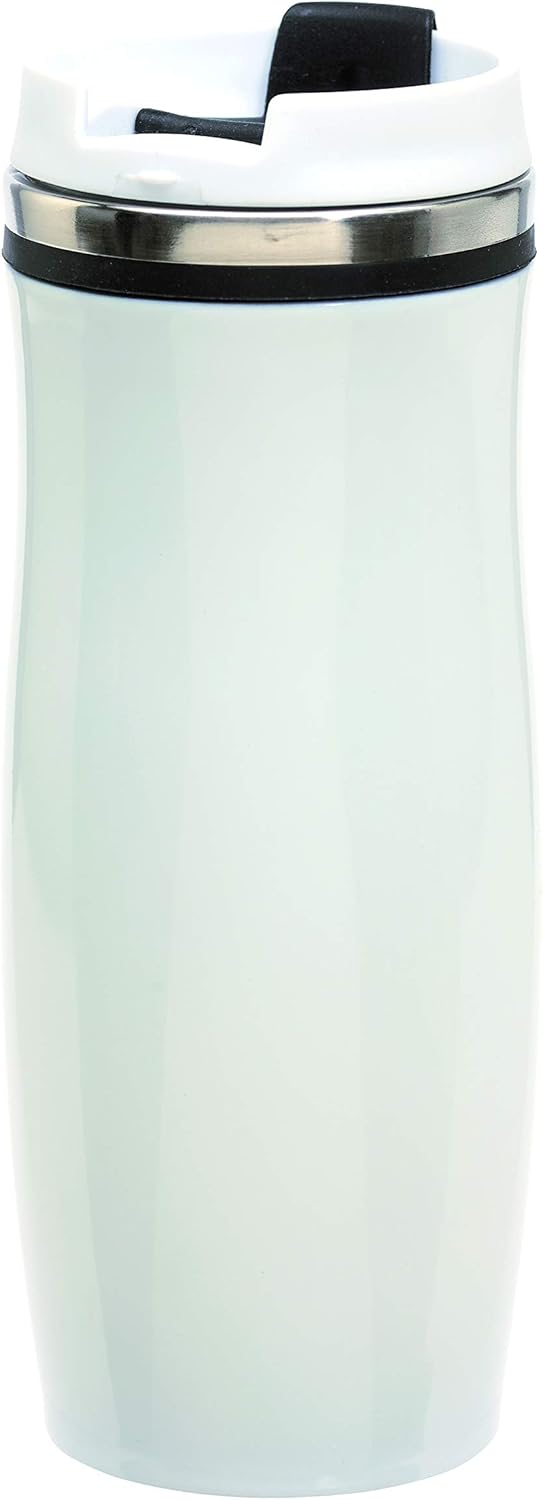 نيسان قدح مصنوع من الستانلس ستيل سعة 380 مل أبيض/أحمر/أخضر - Image 2