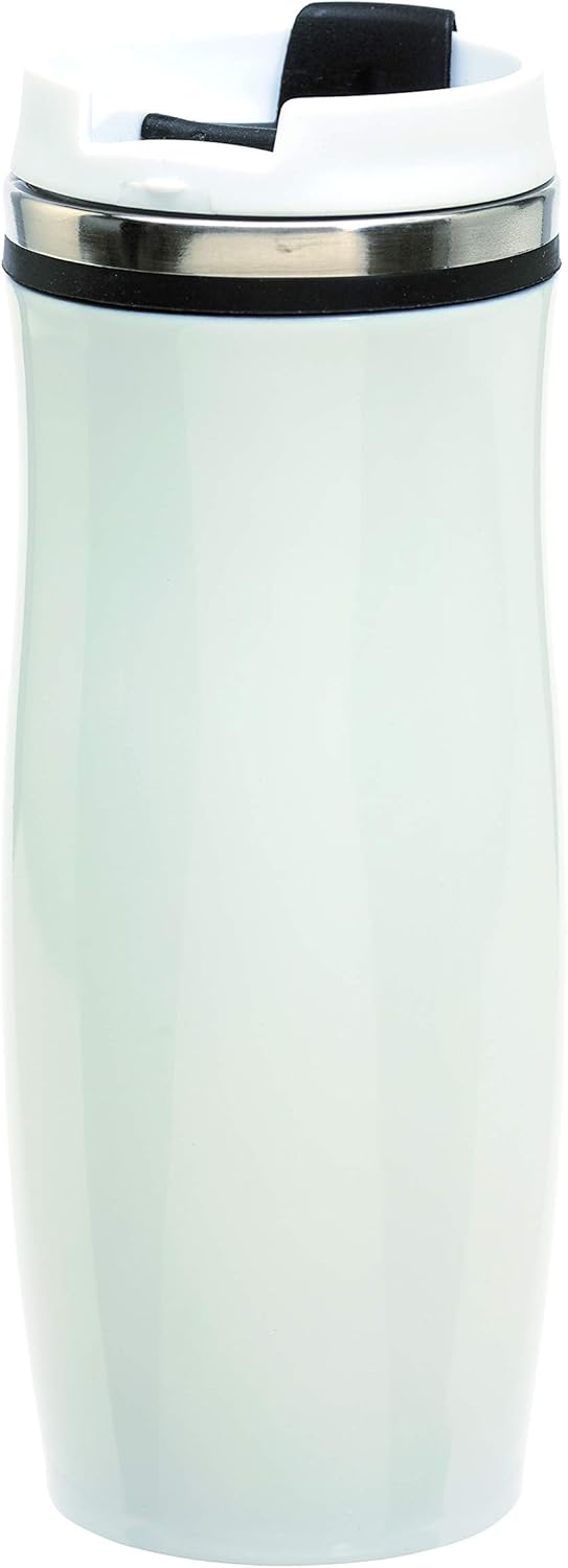 نيسان قدح مصنوع من الستانلس ستيل سعة 380 مل أبيض/أحمر/أخضر - Image 4