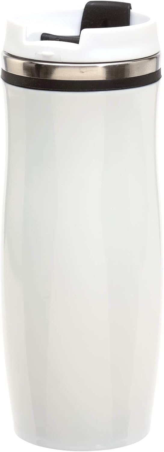 نيسان قدح مصنوع من الستانلس ستيل سعة 380 مل أبيض/أحمر/أخضر - Image 3