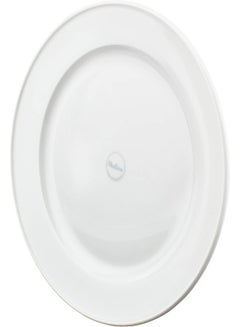 Shallow Bone China Plate White 20cm  - Image 4