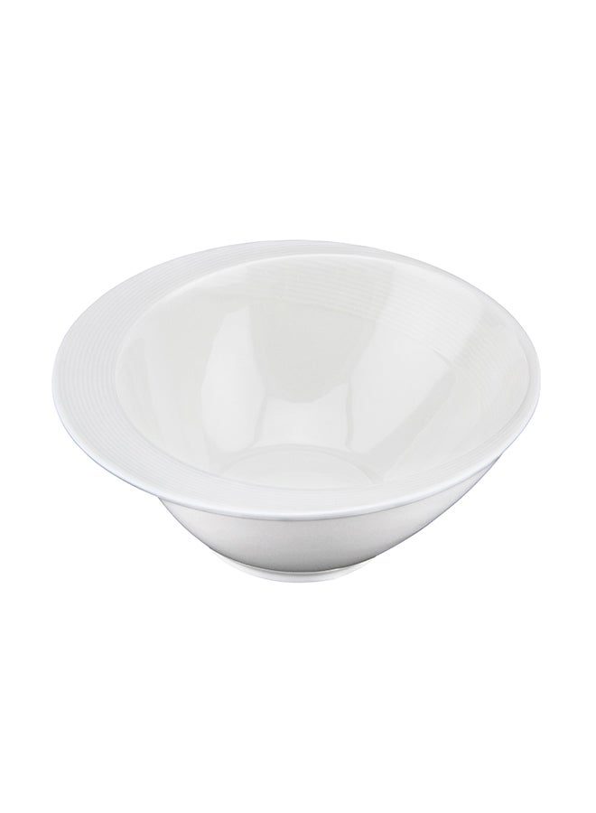 Shallow Bone China Bowl 15cm White 15cm - Image 1