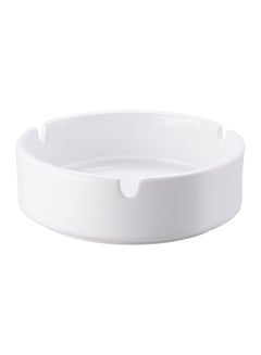 Sunnex Round Porcelain Ashtray White 4inch  - Image 2