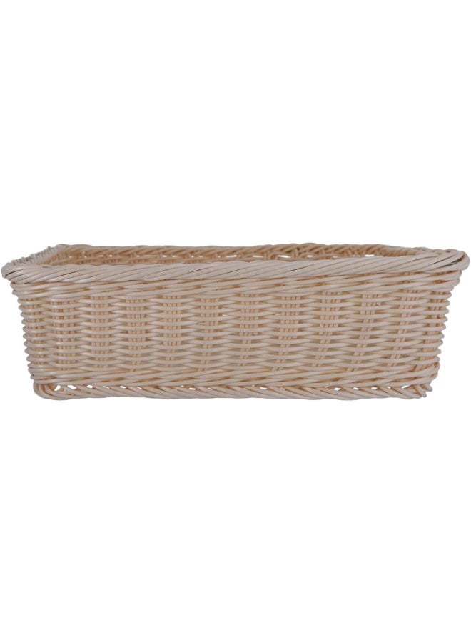 Sunnex Rattan Storage Basket Beige 30x4cm  - Image 2